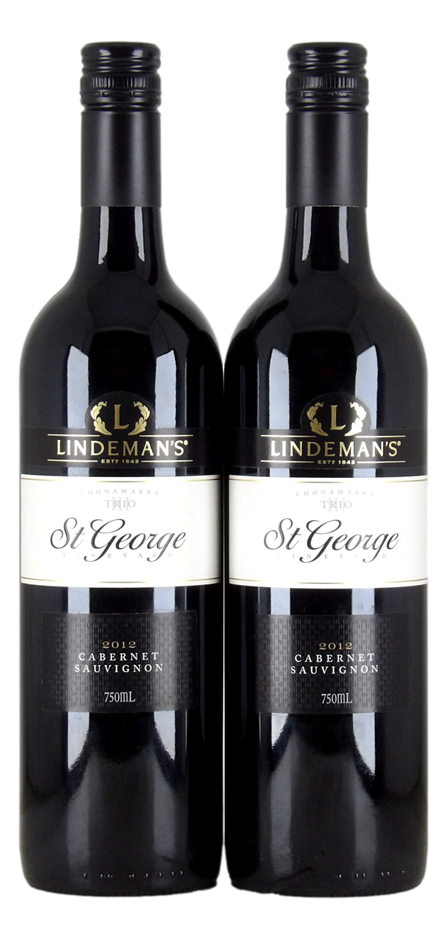 Lindeman's St George Cabernet Sauvignon 2012 (2x 750mL), Coonawarra