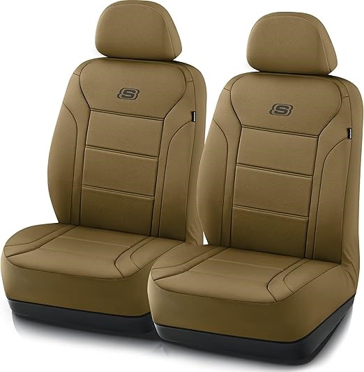 Skechers Memory Foam Car Seat Covers,Lycra Thick Seat Covers, Car Seat Cove
