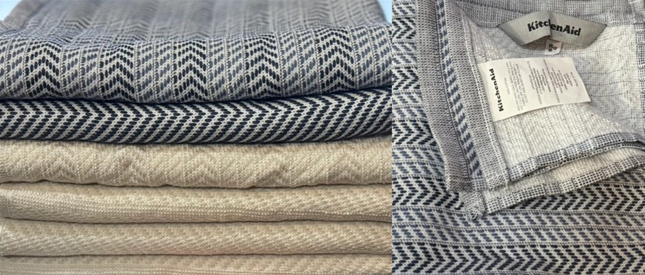 Assorted KITCHENAID Kitchen Hand Tea Towels, 6pcs.