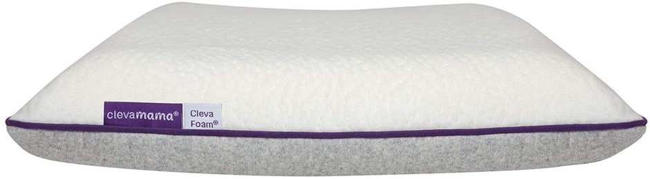 CLEVAMAMA ClevaFoam Toddler Pillow, 40 x 23 x 5cm. NB: Damaged packaging.