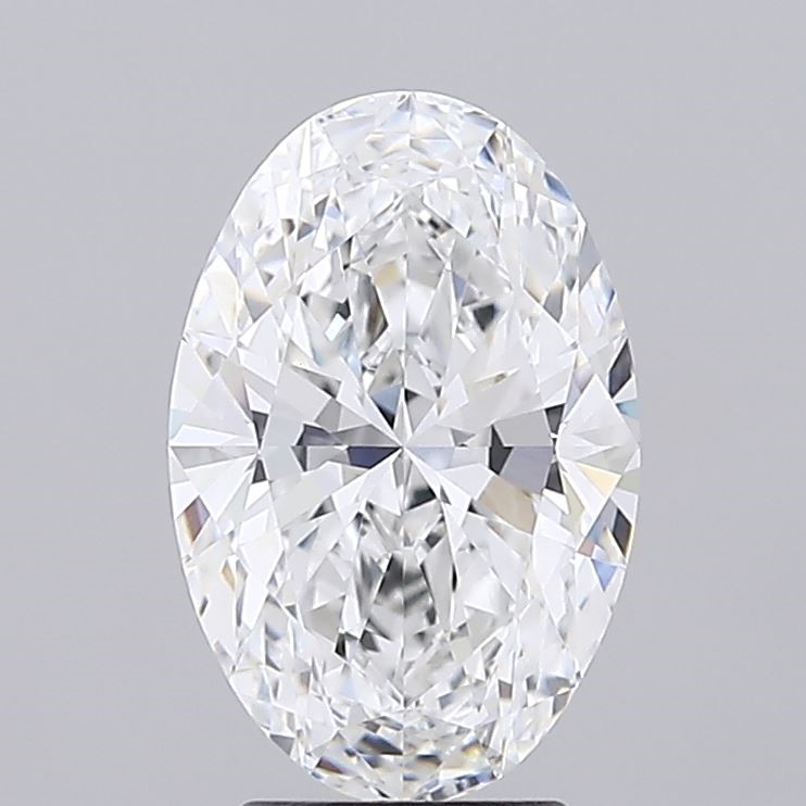 3.44 Oval Shaped Diamond F/VVS2