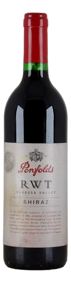Penfolds `RWT` Shiraz 1997 (1x 750mL), Barossa, SA.