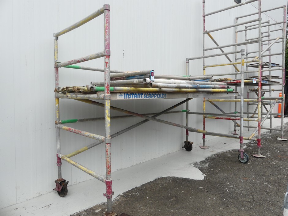 Instant Scaffolds Scaffolding Tower 4 Metre (Shown Erected)
