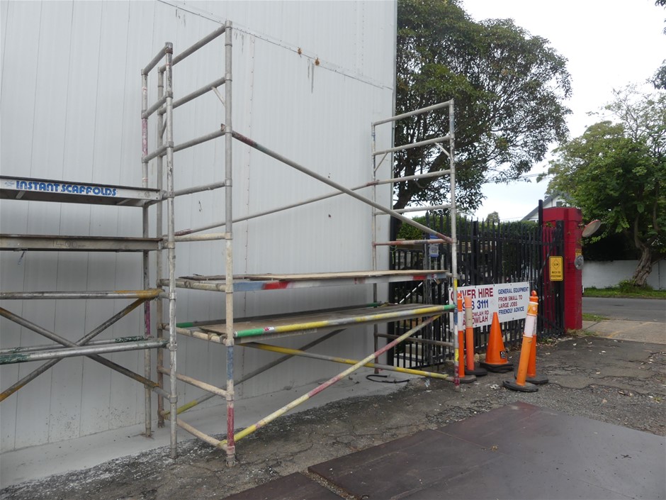 Instant Scaffolds Scaffolding Tower 3 Metre (Shown Erected)