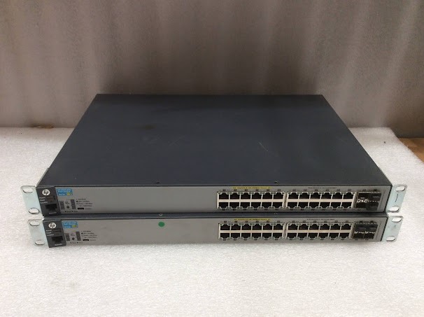 HP J9773A 2530-24G PoE+ Switch (Lot of 2)