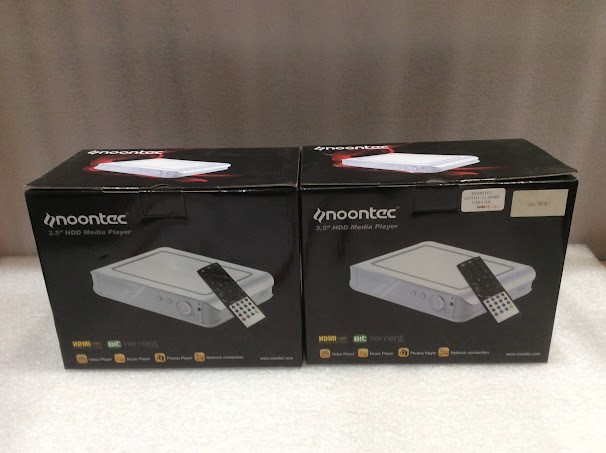 Noontec GV-3731 3.5" HDD Media Player - New (Lot of 2)