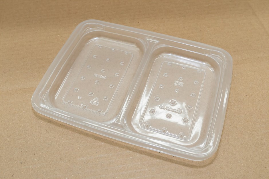 Eco Food-Pak 9X7X20/CLEAR PP Multi VSP 1DL Trays Unused in Boxes