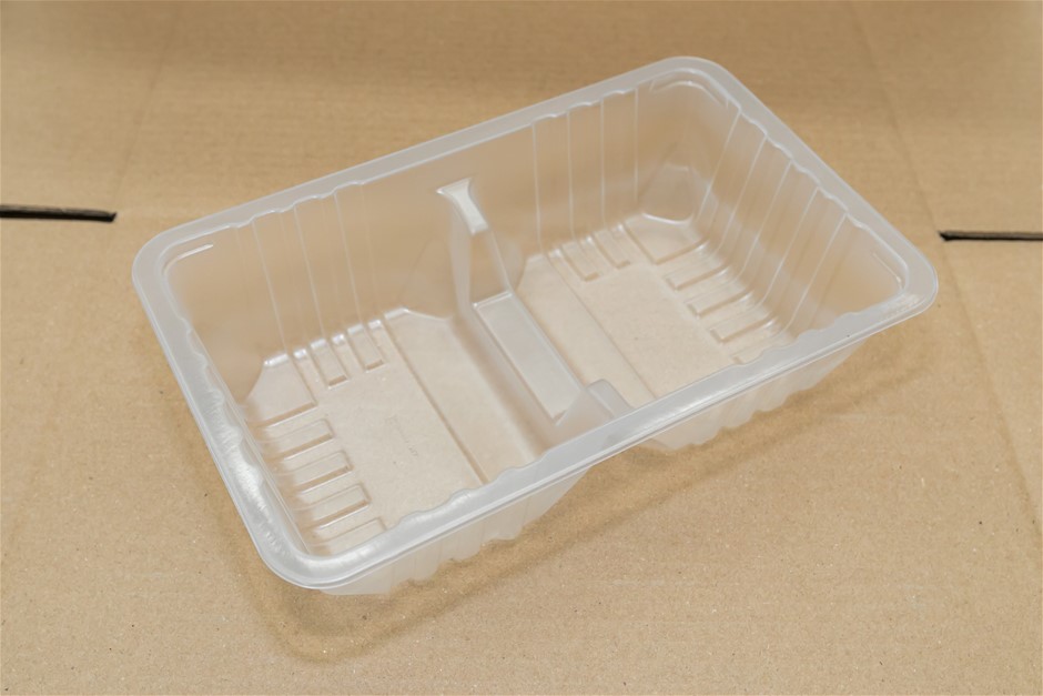 Eco Food-Pak 11X7X70/CLEAR PP Map Trays Clear Unused in Boxes