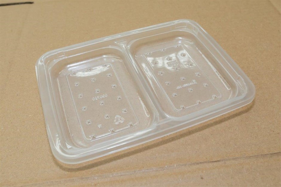 Eco Food-Pac 9X7X20/CLEAR PP Multi VSP 1DL Trays Unused in Boxes