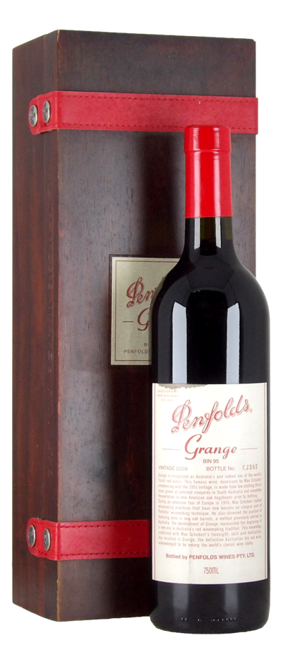 Penfolds Bin 95 Grange 2009 (1 x 750mL), SA. Cork