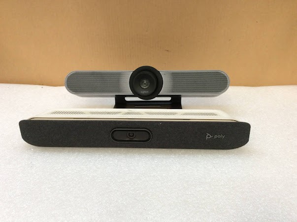 Poly Studio X30&Logitech Video Conferencing Camera Sound Bar (Lot of 2)