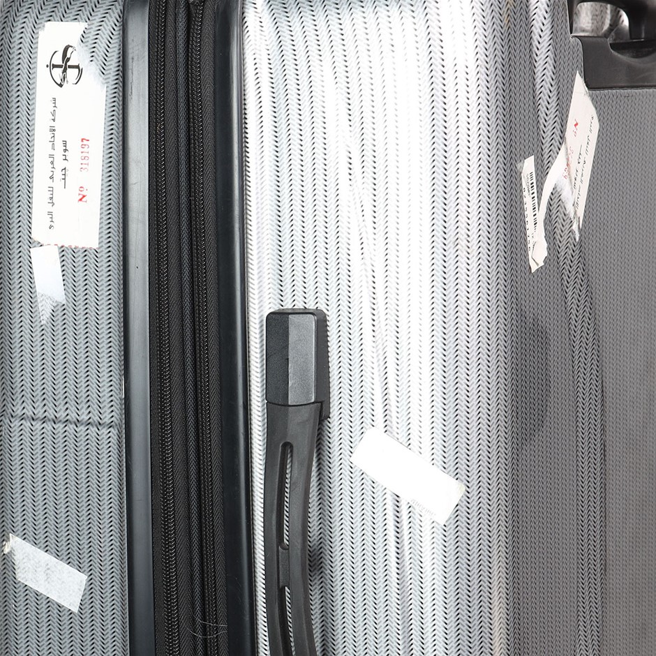 TOSCA Prime Lite 2pc Hardside Luggage Set, Grey, 63.5cm & 51cm. NB: Has Bee