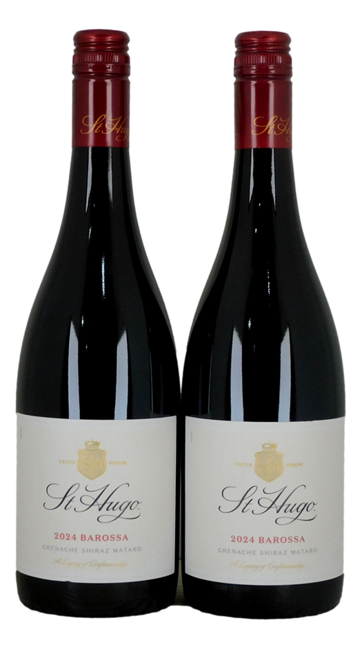 St Hugo Vetus Purum Grenache Shiraz Mataro 2024 (2x 750ml), SA. Screwcap.