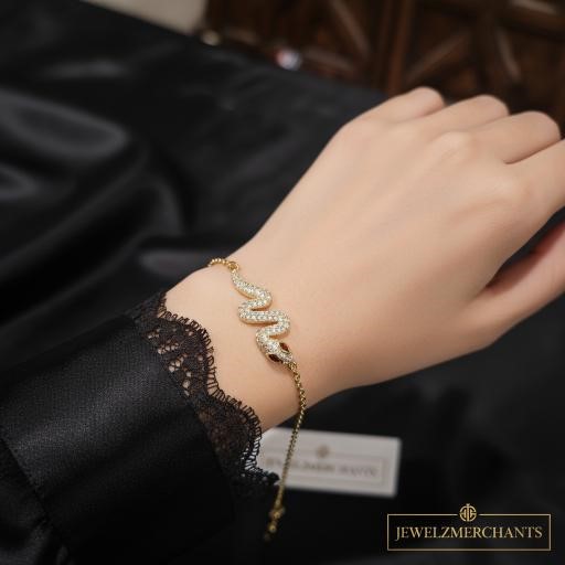 18K/Italy Gold Filled Bracelet -(stamped 18K/Italy)-Bonus Gift