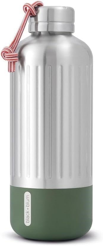 BLACK + BLUM 850 ml Stainless Steel Explorer Water Bottle, Olive. Buyers N