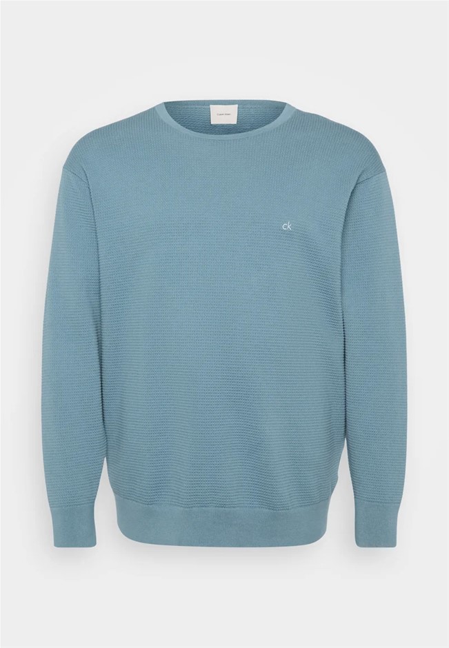 Calvin Klein Men's Sportswear, Cotton Silk Blend Cn Sweater, Size 2XL, Gobl