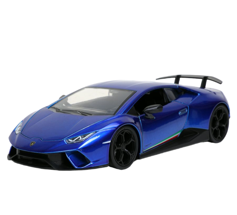 JADA Hyper-Spec 2017 Lamborghini Huracan Blue Diecast Car Model.