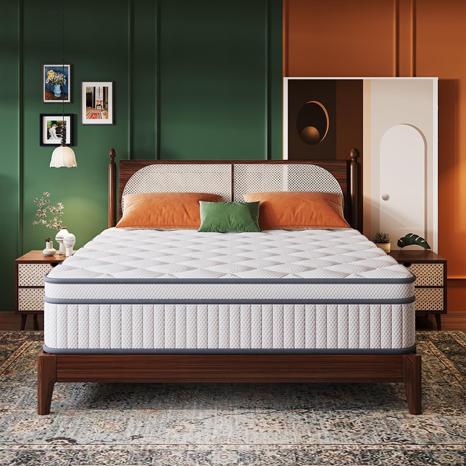 GSLEEPEE Queen Mattress, 26cm Thick Queen Size Mattresses in a Box