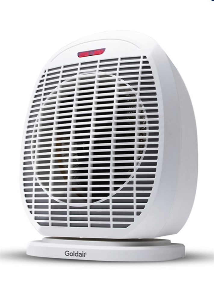 GOLDAIR 2400W Fan Heater with Oscillation.
