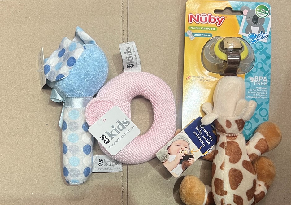 3 X ASSORTED Baby's Toys.