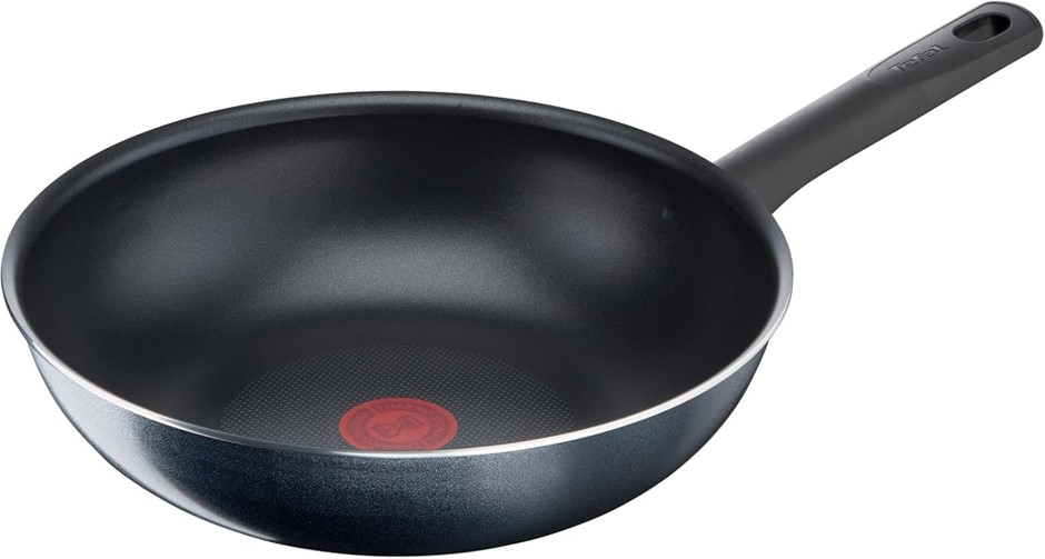 2 x TEFAL Family Day Non Stick Wok, 28cm.