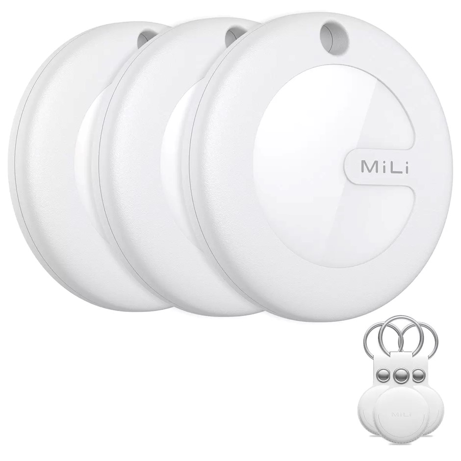 MILI MiTag Item Finder, 3 Pack, White, Model HD-P16W3. NB: Not In Original