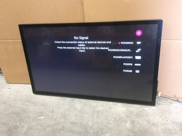LG 55TC3D-B 55" Interactive Digital Board