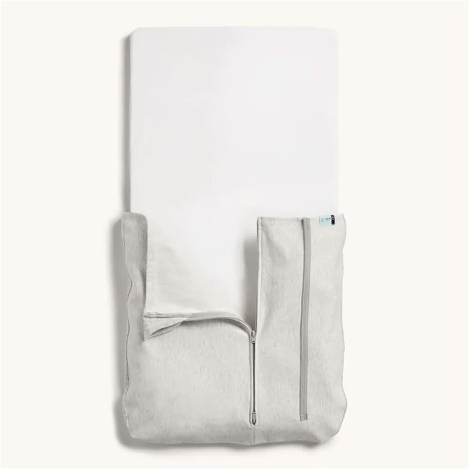 ERGOPOUCH Baby Tuck Sheet Cob/Crib Colour: Grey Marle. NB: Bassinet size.