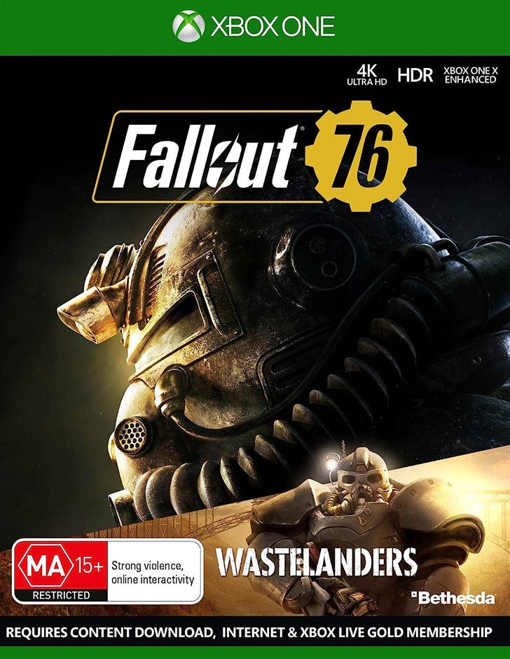 4 x Fallout 76 Wastelanders - Xbox One.