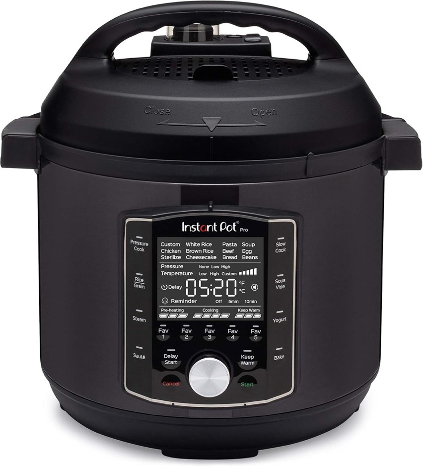 INSTANT Pot Pro Multi-Cooker, 5.7 Liter NB: cosmetic damage on handle, unit