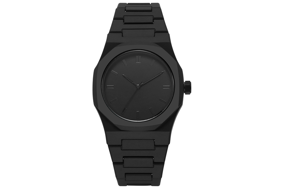 Minimalist BLACK QUARTZ WATCH