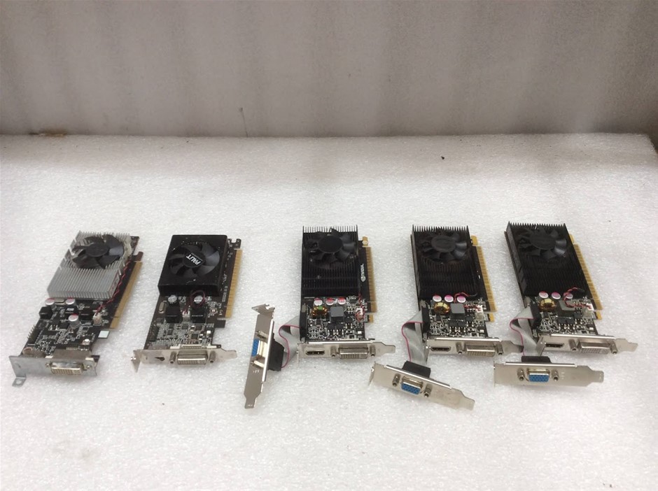 Mix Brand Mix Model Graphics Card Lot (Lot of 4)