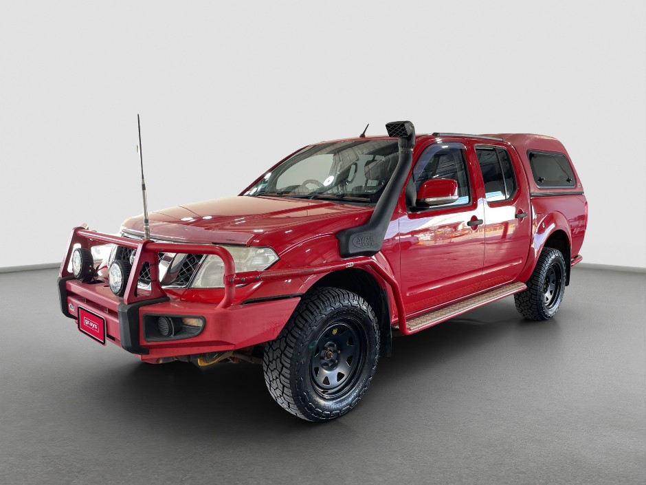 2012 Nissan Navara ST D40 Dual Cab Man 4WD Diesel Ute
