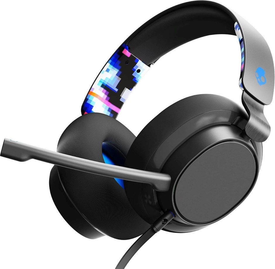 SKULLCANDY SLYR Multi-Platform Over-Ear Wired Gaming Headset, Blue Buyers