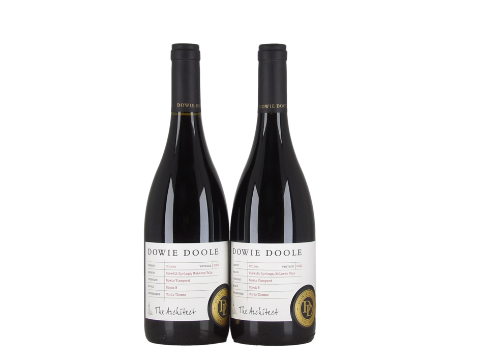Dowie Doole The Architect Single Vineyard Shiraz 2021 (2x 750mL) SA
