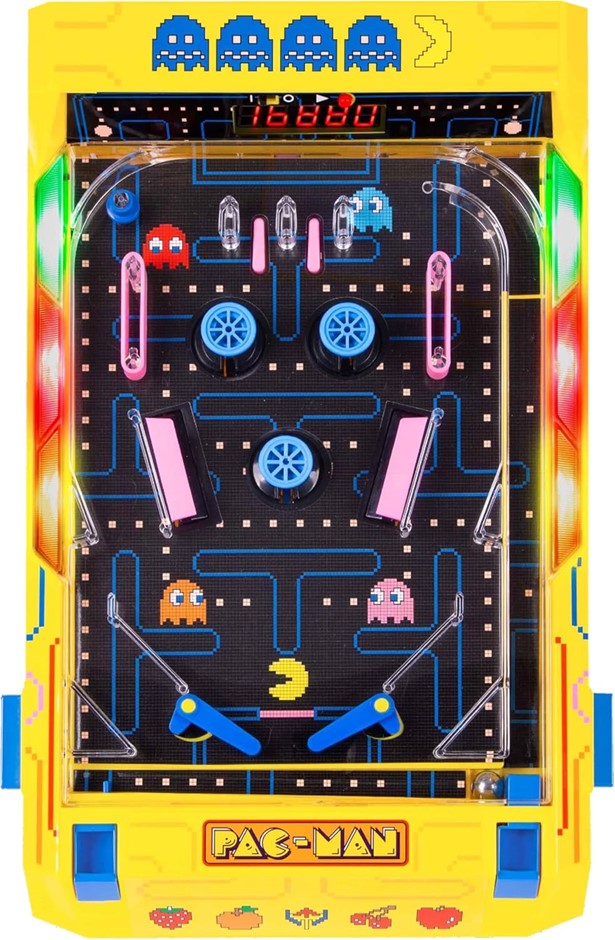 Electronic Arcade Pinball Pac-Man Edition Desktop Game NB: no box