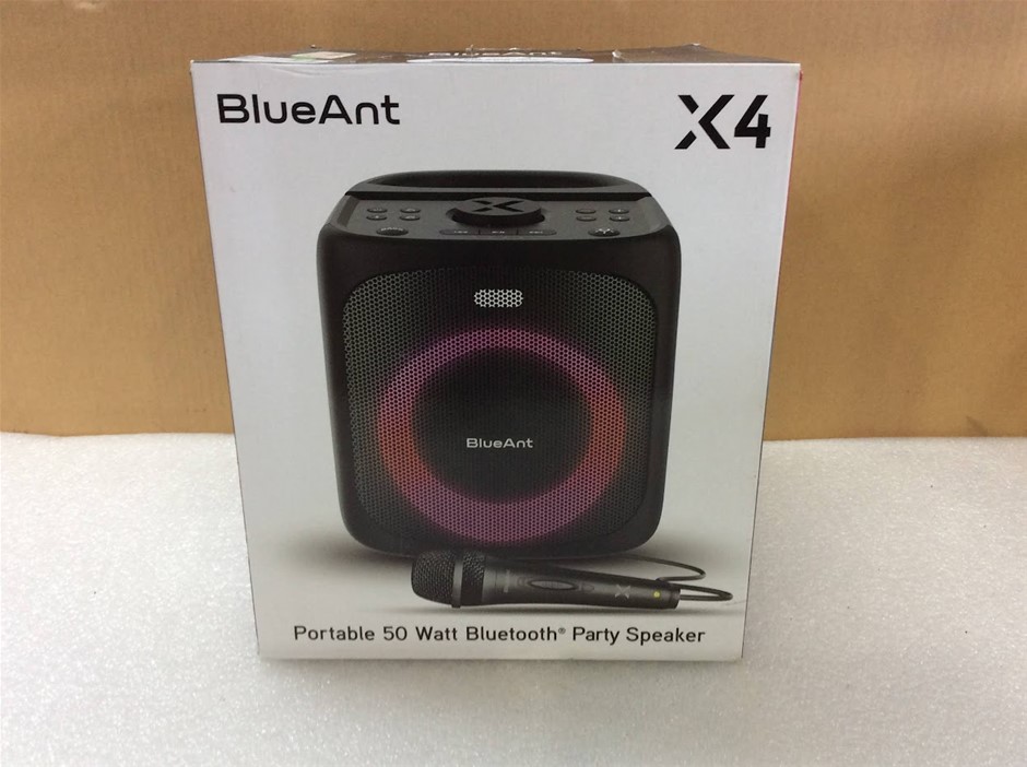 BlueAnt X4 Portable 50W Bluetooth Party Speaker