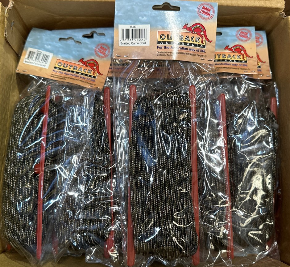 60 Pieces Outback Australia Multifilament Polypropylene Low Stretch Outdoor