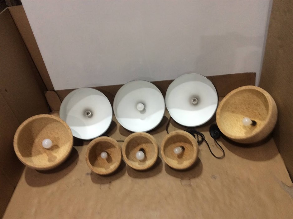 Unknown Brand Unknown Model Pendant Light (Lot of 8)