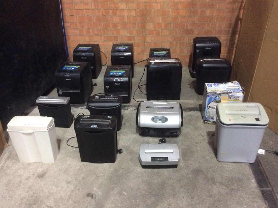 Mixed Brand Paper Shredders