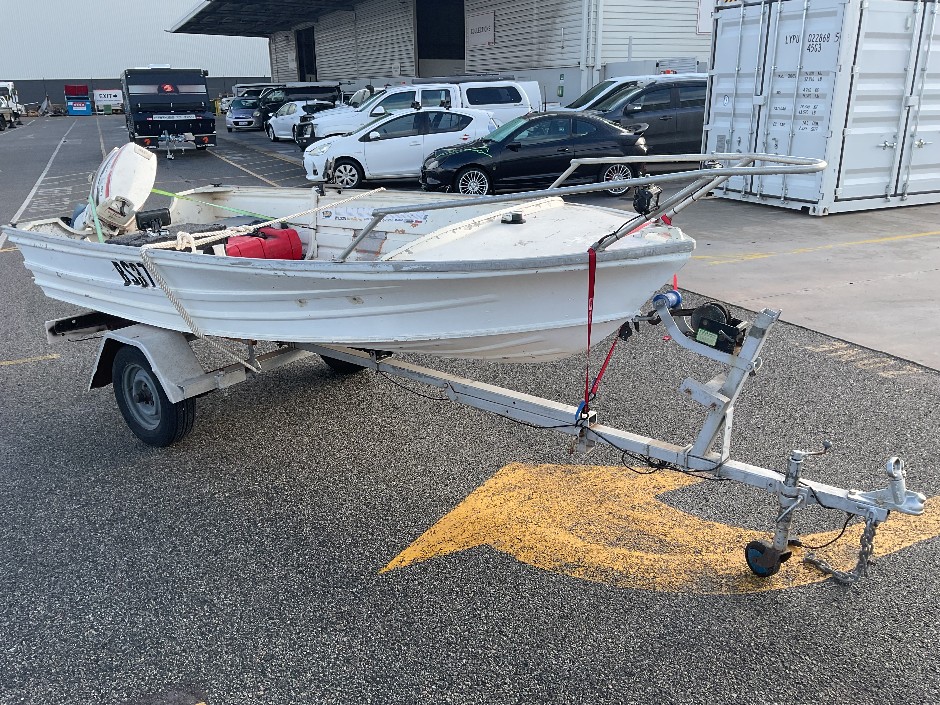 WA-1975 Tinnie Boat and Trailer