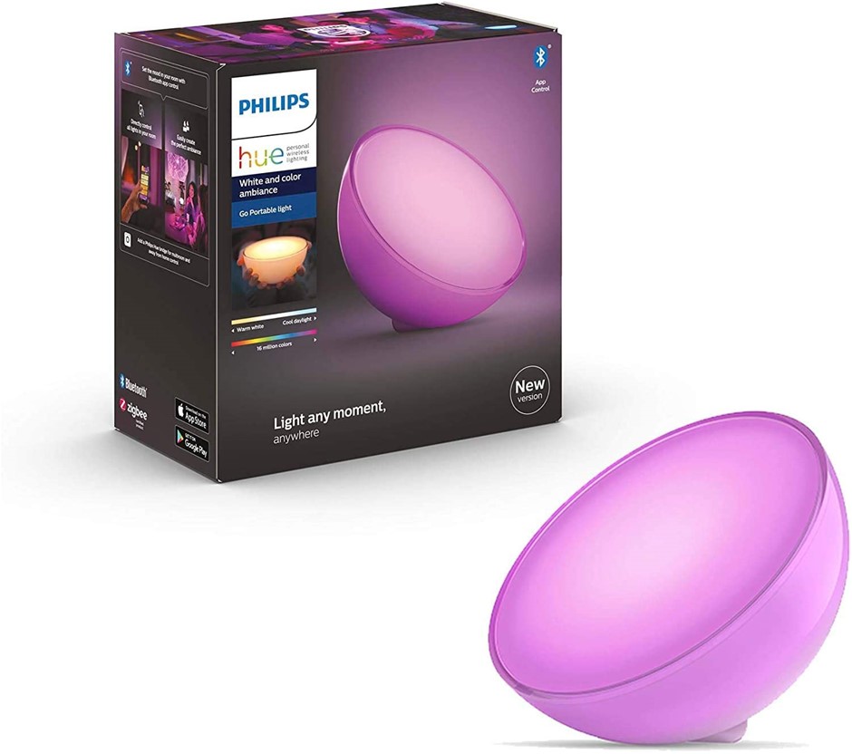 PHILIPS Hue Go 2.0 White and Colour Ambiance Smart Portable Light. NB: Mino