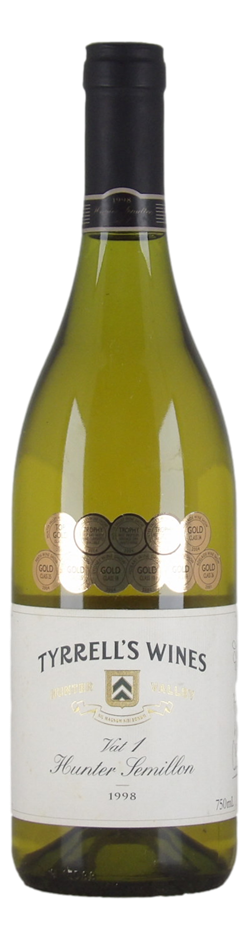 Tyrrell's Vat 1 Semillon 1998 (1x 750mL), Hunter Valley