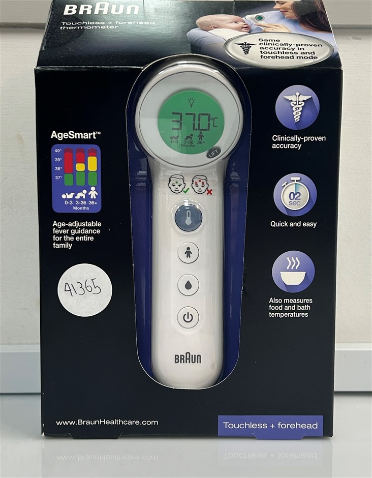 BRAUN Touchless + Forehead Thermometer