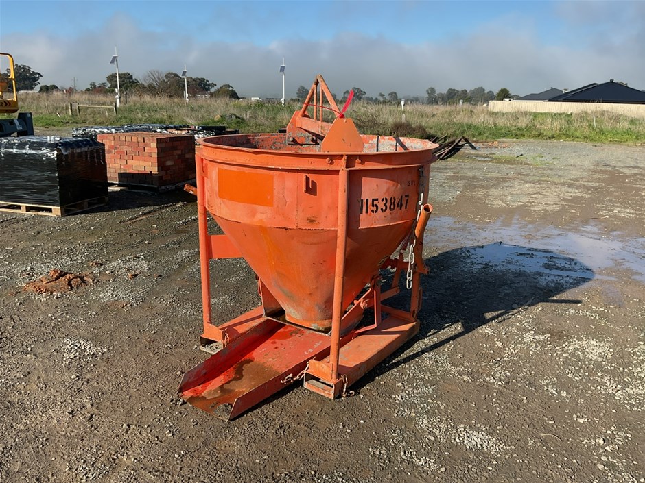 0009-3036913 · Concrete Skip Bin 1m3 - Dual Discharge
