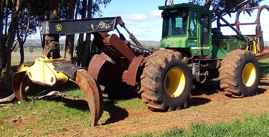 2007 John Deere 648H Log Skidder Tractor