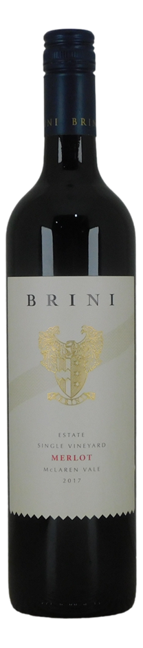 Brini Merlot 2017 (5x 750mL), McLaren Vale.