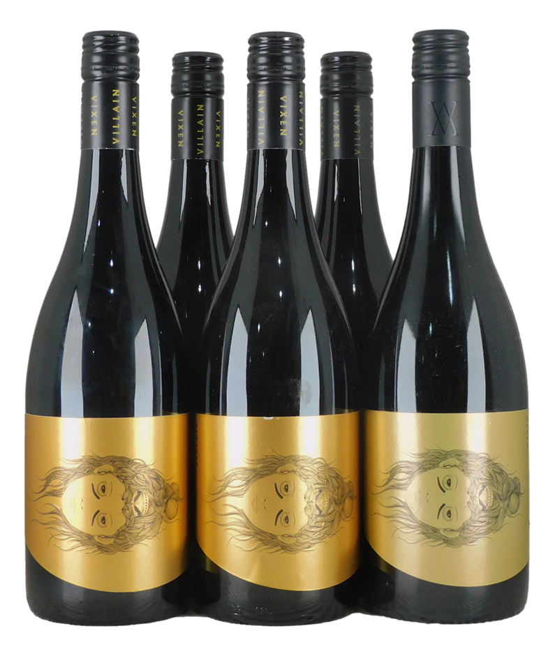 Hentley Farm Villian & Vixen Shiraz Pack (5x 750mL).