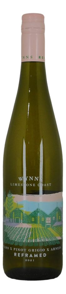 Wynns Reframed Fiano Pinot Grigio Arneis 2021 (4x 750mL). SA.
