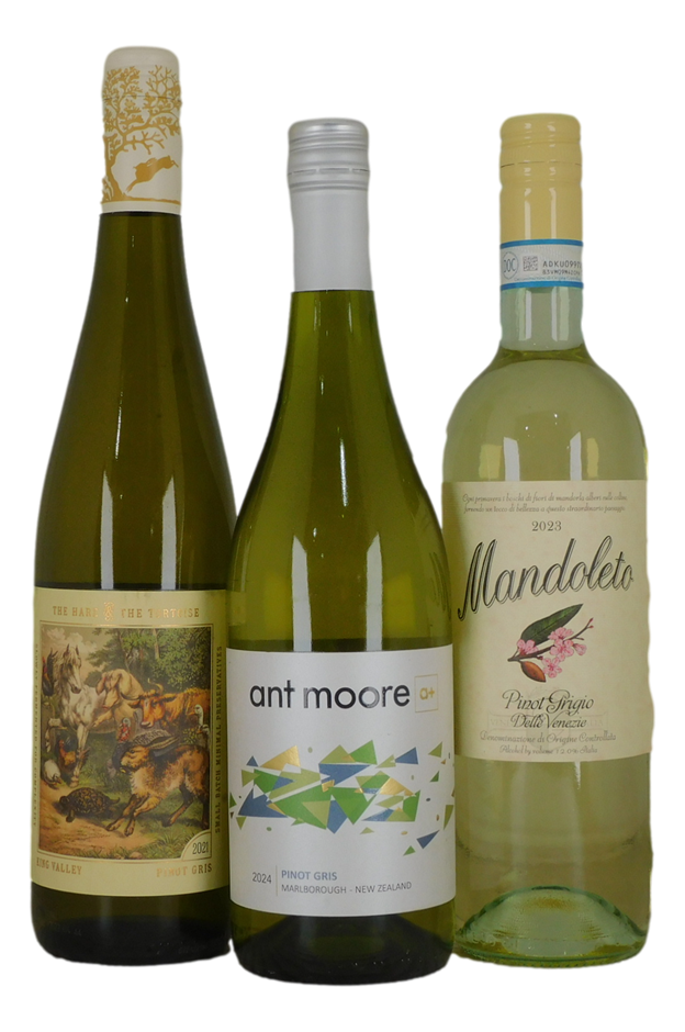 Mixed Pinot Gris Pack (6x 750mL), Multi Region.